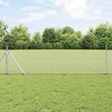  Heksagonalna ograda 0,4 x 50 m Pocinčani čelik Srebrna | shoptok.hr