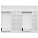 Hanah home Ormar Kale-3934, 315x255x52 cm, Bijela | Eponuda.ba