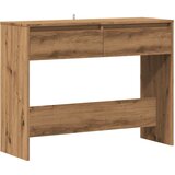 vidaXL Konzolna mizica artisan hrast 100x35x76,5 cm inženirski les | Shoptok.si