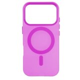  silikonska futrola magsafe fluro color iphone 17 pro roze | ePonuda.com