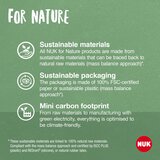 Nuk For Nature duda Green 0-6m 2 kos | Shoptok.si