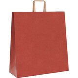  Papirnate vrećice 250 kom s ručkama crvene 45x17x48 cm | shoptok.hr