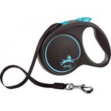 Flexi Povodac za pse Flexi BLACK DESIGN 5 m Plava Veličina L Cijene