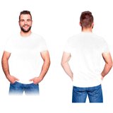  MAJICA KRATKI RUKAVI S ELASTINOM CONNECT 165G BIJELA S!! | Shoptok.si