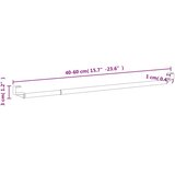  Karniše 2 kom bijelo-srebrne 40 - 60 cm aluminijske | Eponuda.com