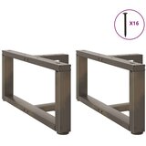  Noge kavne mize v obliki črke T 2 kosa 60x25x(30-31) cm jeklo, (22095342) | Shoptok.si