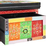  Noćni ormar s ladicama 2 pcs Šareni 40 x 30 x 28 cm | shoptok.hr