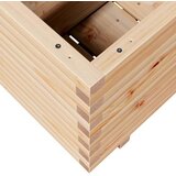  Vrtno cvetlično korito 110x40x49,5 cm trdna borovina | Shoptok.si