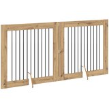  Vrata za pse s postoljem 2 pcs Hrast artisan 100 x 100 cm | shoptok.hr