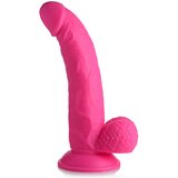 Pop Peckers Dildo Poppin - 19 cm, roza Cene