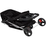  Sklopiva kolica za pse crna 80 x 46 x 98 cm od tkanine oxford | shoptok.hr
