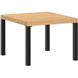  Set vrtnih klupa s jastucima 3 kom crni čelik obložen prahom | shoptok.hr