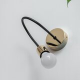  Zidna lampa OXFORD 1xE27/15W/230V zlatna/crna | Eponuda.com