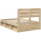  Krevetna konstrukcija Sonoma 120 x 190 cm Čvrsto borovo drvo | shoptok.hr