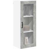  Zidni kuhinjski ormarić Zidne Betonski sivi 40 x 31 x 100 cm | shoptok.hr
