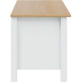  Kutija za spremanje Bijela i medeno smeđa 90 x 40 x 45 cm - Bijela i medeno smeđa | shoptok.hr