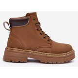 Boto Women's Quilted Lined Boots Corbin Dark Beige | Shoptok.si