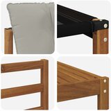  Set vanjskih sofa 9 kom. Prirodna i svijetlo siva | shoptok.hr