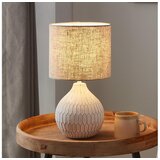 Eglo Bellariva 3 stona lampa/1, e27, bela/krem/keramika/tkanina | Eponuda.com