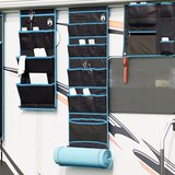  Vreća za spremanje s pohranom Crna i Plava 125 x 48 cm oxford | shoptok.hr
