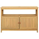  Vrtna konzola s pohranom Svijetla akacija 110 x 35 x 75 cm - 110 x 35 x 75 cm Svijetli bagrem | shoptok.hr