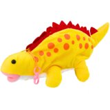 Plišana igračka/pernica dinosaur 34 cm - žuto/crveni | shoptok.hr