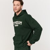 GymBeam Varsity Hoodie Green S | Eponuda.com
