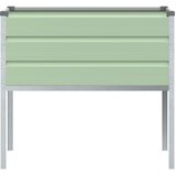  Sadilica Pastelno zelena 100 x 45 x 90 cm Cinkani čelik | shoptok.hr
