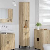 vidaXL Visoki ormarić za kupaonicu sonoma hrast 31.5 x 33 x 190 cm Cijene