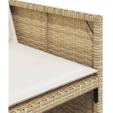  9-dijelni vrtni blagovaonski set od poliratana s jastucima bež | shoptok.hr