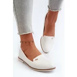 Kesi Women's flat loafers white Enzla