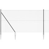 vidaXL Set ograj Set 2 Siva Kovina 25 x 1.5 m Vzdržljivo Set ograj | Shoptok.si