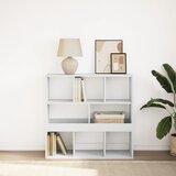 vidaXL Knjižna omara/pregrada bela 100x33x94,5 cm Cene