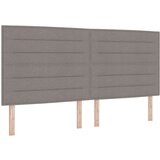  Krevet s kutijom taupe s madracem 200x200 cm tkanina | shoptok.hr