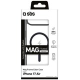 Sbs Ovitek Mag Frame Color za iPhone 17 Air TEMAGCOLIP1766K črne barve, (5000265913) | Shoptok.si