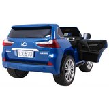  Licencirani auto na akumulator Lexus LX570 4x4 - dvosjed - plavi/lakirani | shoptok.hr