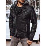 DStreet Kurtka męska skórzana czarna | ePonuda.com