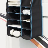 Viseći organizator šatora s 10 džepova Crna 40,5 x 25 x 80 cm | shoptok.hr