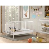 Vipack Bela otroška posteljica iz masivnega bora 60x120 cm DINO – | Shoptok.si