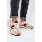Boto Women's Sports Shoes On Platform Beige-Red Emidi | shoptok.hr
