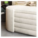 Atelier Del Sofa klupa Rosa u kutiji, 105 cm x 42 cm x 42 cm, krem | Eponuda.ba