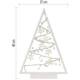  LED dekoracija sijoča jelka z okraski, 40 cm DCWW27 | Shoptok.si