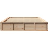 vidaXL posteljni okvir s prostorom za shranjevanje 160 x 200 cm iz trdnega bora | Shoptok.si