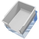 INF organizator za sredinsko konzolo za tesla model 3/Y - napol zavita silikonska podloga & prozorna škatla - siva white model 5, (21732246) | Shoptok.si