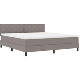  Krevet s opruga kutije Sivo-smeđa 180 x 200 cm tkanina | shoptok.hr