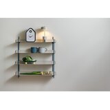 PT LIVING Crna/siva metalna polica s više razina 60 cm Reina Cuatro – | shoptok.hr