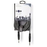 Nedis COTH23020GY50 Stereo Audio Cable 6.35mm muski na 6.35mm muski, 5m, Dark Grey Cene