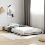 Maison Chic Posteljni okvir - Enojna postelja - Postelja za odrasle siva sonoma 100x200 cm inž. les in kovina-J9052, (21761971) | Shoptok.si