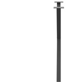  Noge za blagovaonski stol u obliku slova X, 2 kom, antracit, 70 x (72-73) cm, čelik | shoptok.hr