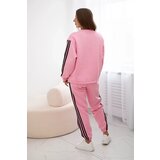 Kesi Cotton set with stripes of light pink | shoptok.hr